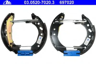 Комплект тормозных колодок Original ATE TopKit ATE купить