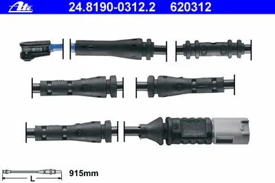 Сигнализатор, износ тормозных колодок ATE купить