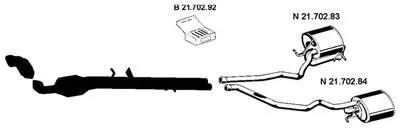 Система выпуска ОГ EBERSPÄCHER купить
