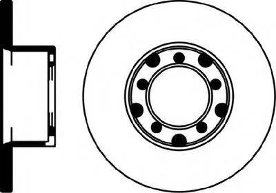Тормозной диск TEXTAR купить