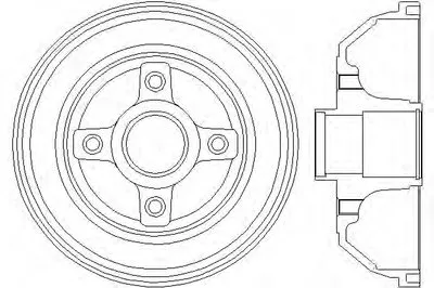 Тормозной барабан TEXTAR купить