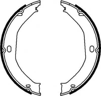 Комплект тормозных колодок, стояночная тормозная система MINTEX купить