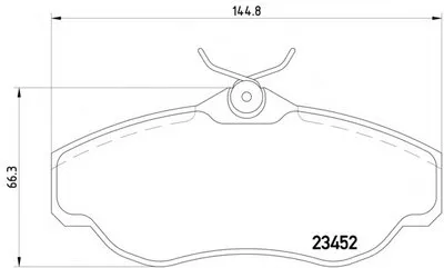 Комплект тормозных колодок, дисковый тормоз HELLA PAGID купить