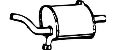 Глушитель выхлопных газов конечный WALKER купить