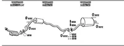 Система выпуска ОГ WALKER купить