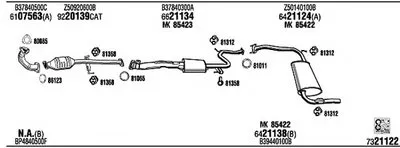 Система выпуска ОГ WALKER купить