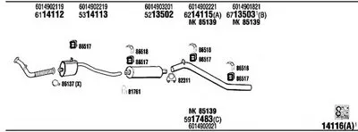 Система выпуска ОГ WALKER купить