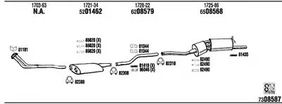 Система выпуска ОГ WALKER купить