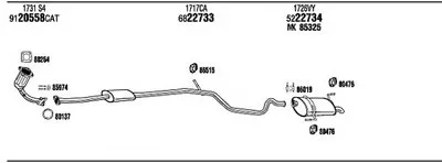 Система выпуска ОГ WALKER купить