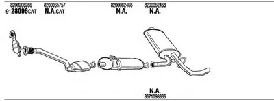 Система выпуска ОГ WALKER купить