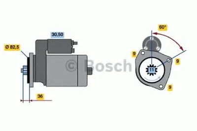 Стартер BOSCH купить