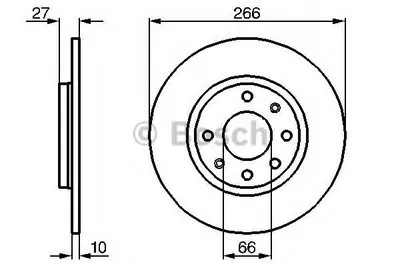 Тормозной диск BOSCH купить