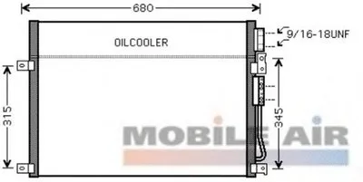 Конденсатор, кондиционер VAN WEZEL купить