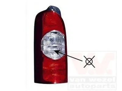 Задний фонарь VAN WEZEL купить