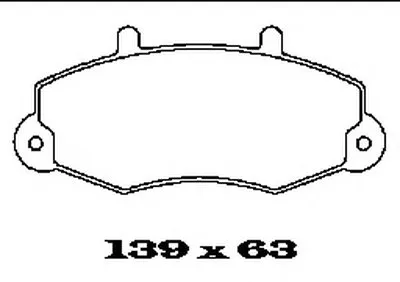 Комплект тормозных колодок, дисковый тормоз FTE купить