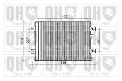 Конденсатор, кондиционер QUINTON HAZELL купить