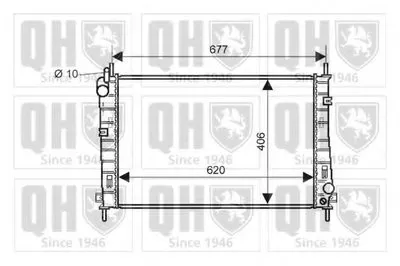 Радиатор, охлаждение двигателя QUINTON HAZELL купить