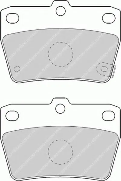 Комплект тормозных колодок, дисковый тормоз PREMIER FERODO купить
