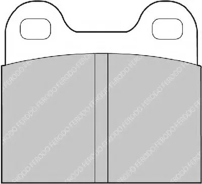 Комплект тормозных колодок, дисковый тормоз PREMIER FERODO купить