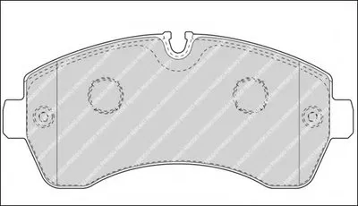 Комплект тормозных колодок, дисковый тормоз PREMIER FERODO купить