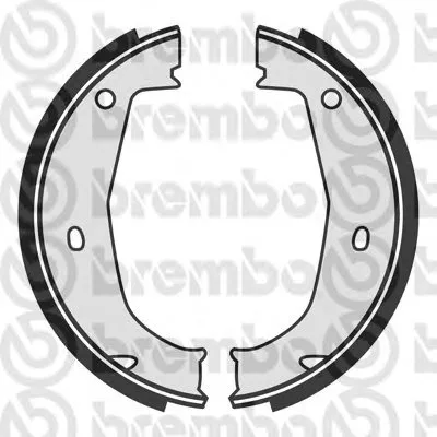 Комплект тормозных колодок, стояночная тормозная система BREMBO купить