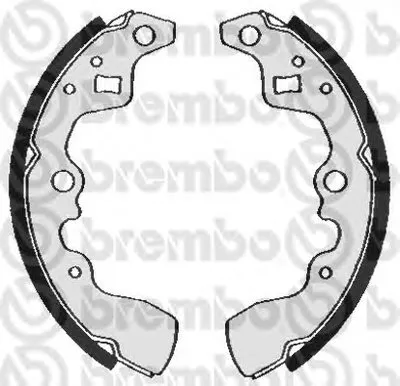 Комплект тормозных колодок BREMBO купить