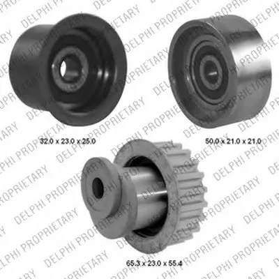 Комплект ремня ГРМ DELPHI купить