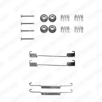 Комплектующие, тормозная колодка DELPHI купить