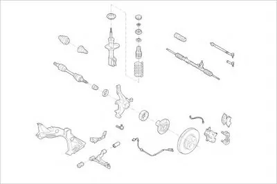 Подвеска колеса DELPHI купить