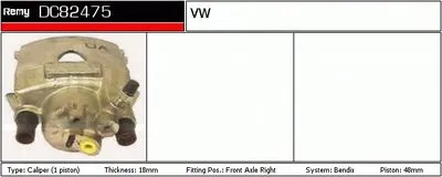 Тормозной суппорт Remanufactured REMY (Multiline) DELCO REMY купить