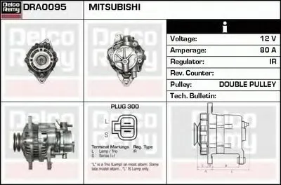 Генератор Remanufactured REMY (Light Duty) DELCO REMY купить