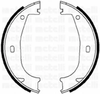 Комплект тормозных колодок, стояночная тормозная система METELLI купить