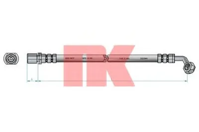 Тормозной шланг NK купить