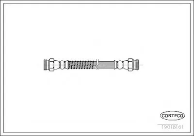 Тормозной шланг CORTECO купить