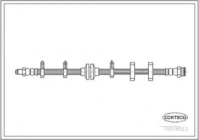 Тормозной шланг CORTECO купить