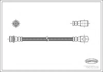Тормозной шланг CORTECO купить