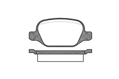 Комплект тормозных колодок, дисковый тормоз REMSA купить