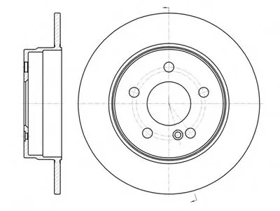 Тормозной диск REMSA купить
