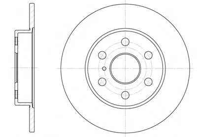 Тормозной диск REMSA купить