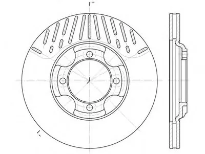 Тормозной диск REMSA купить