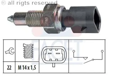 Выключатель, фара заднего хода FACET купить