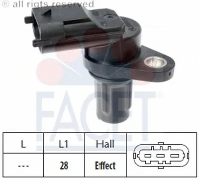 Датчик, положение распределительного вала FACET купить