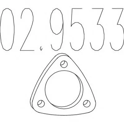 Прокладка, труба выхлопного газа MTS купить