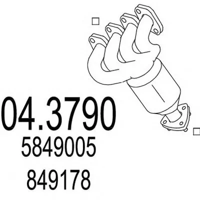 Катализатор для переоборудования MTS купить