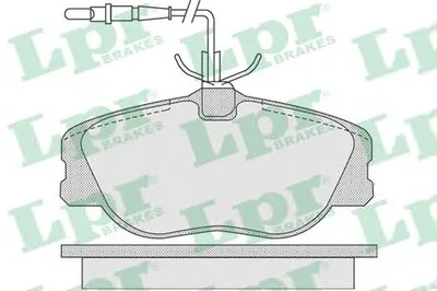 Комплект тормозных колодок, дисковый тормоз LPR купить