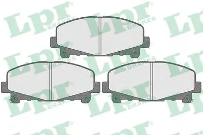 Комплект тормозных колодок, дисковый тормоз LPR купить