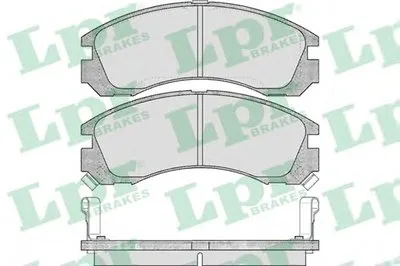 Комплект тормозных колодок, дисковый тормоз LPR купить
