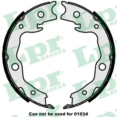 Комплект тормозных колодок, стояночная тормозная система LPR купить