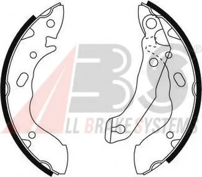 Комплект тормозных колодок A.B.S. купить