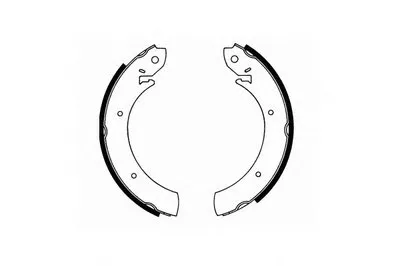 Комплект тормозных колодок, стояночная тормозная система SCT Germany купить